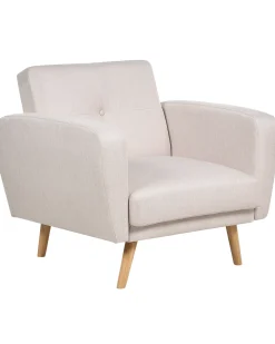 Lænestol FLORLI Lys Beige