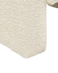 Lænestol HALLSBERG Boucle Cremehvid