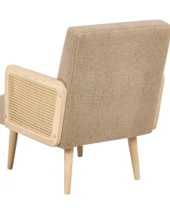 Lænestol HOJBY Boucle Sand Beige
