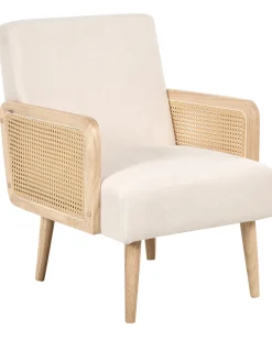 Lænestol HOJBY Lys Beige