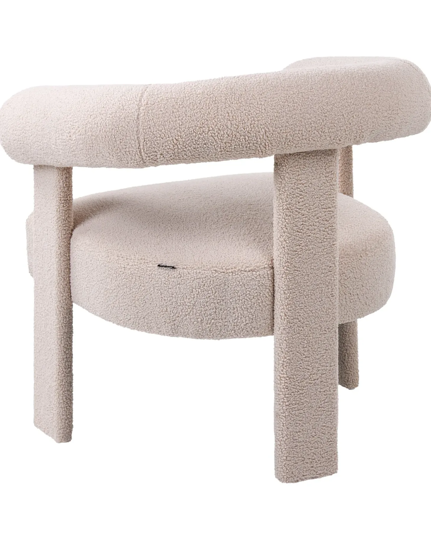 Lænestol ILBRO Boucle Lys Beige