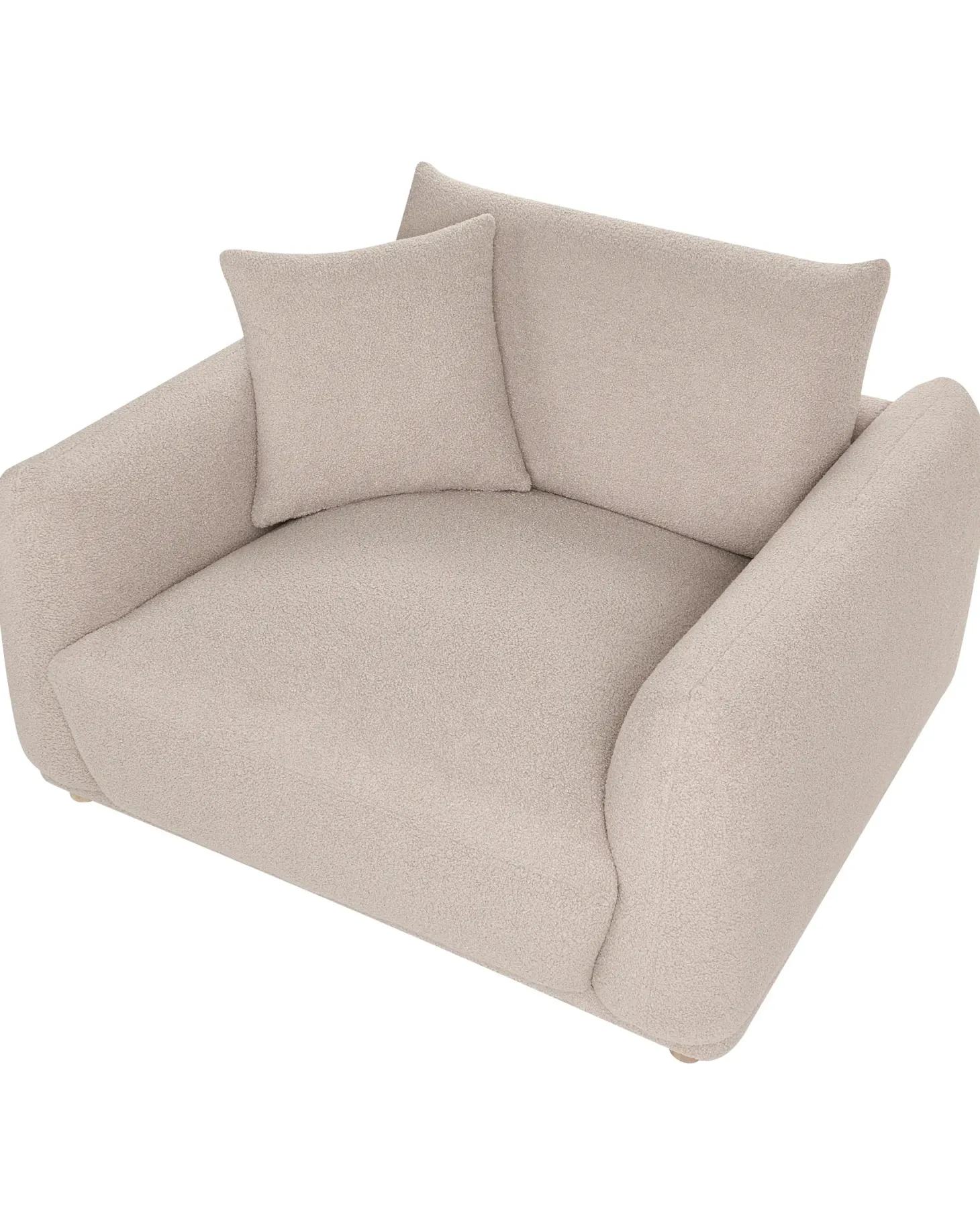 Lænestol JUBEK Boucle Beige
