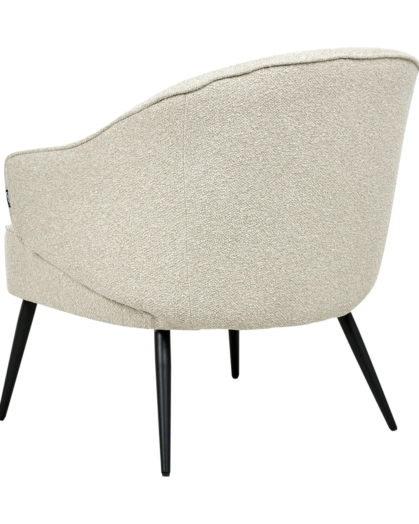 Lænestol KAYLA Boucle Lys Beige