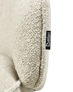Lænestol KAYLA Boucle Lys Beige