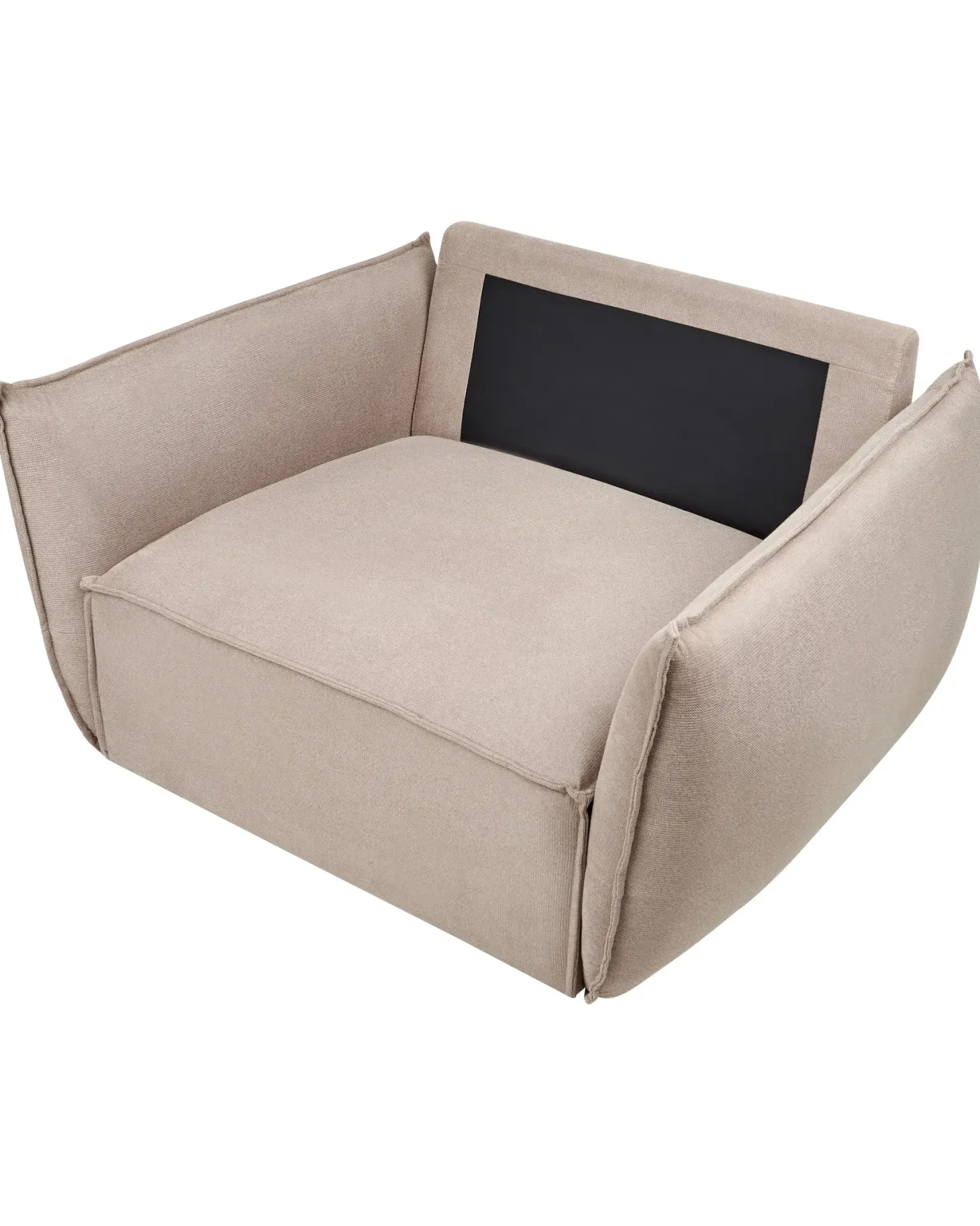 Lænestol KUNES Brungrå