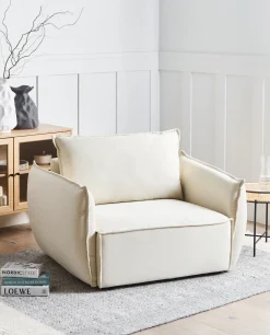 Lænestol KUNES Lys Beige
