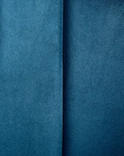 Lænestol LARVIK Velour Blå