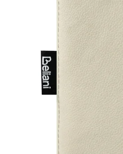 Lænestol LEIRA Kunstlæder Beige