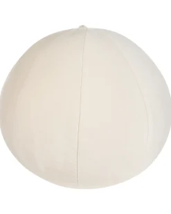 Lænestol LEIREN Velour Cremehvid