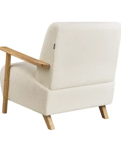 Lænestol LESJA Boucle Lys Beige