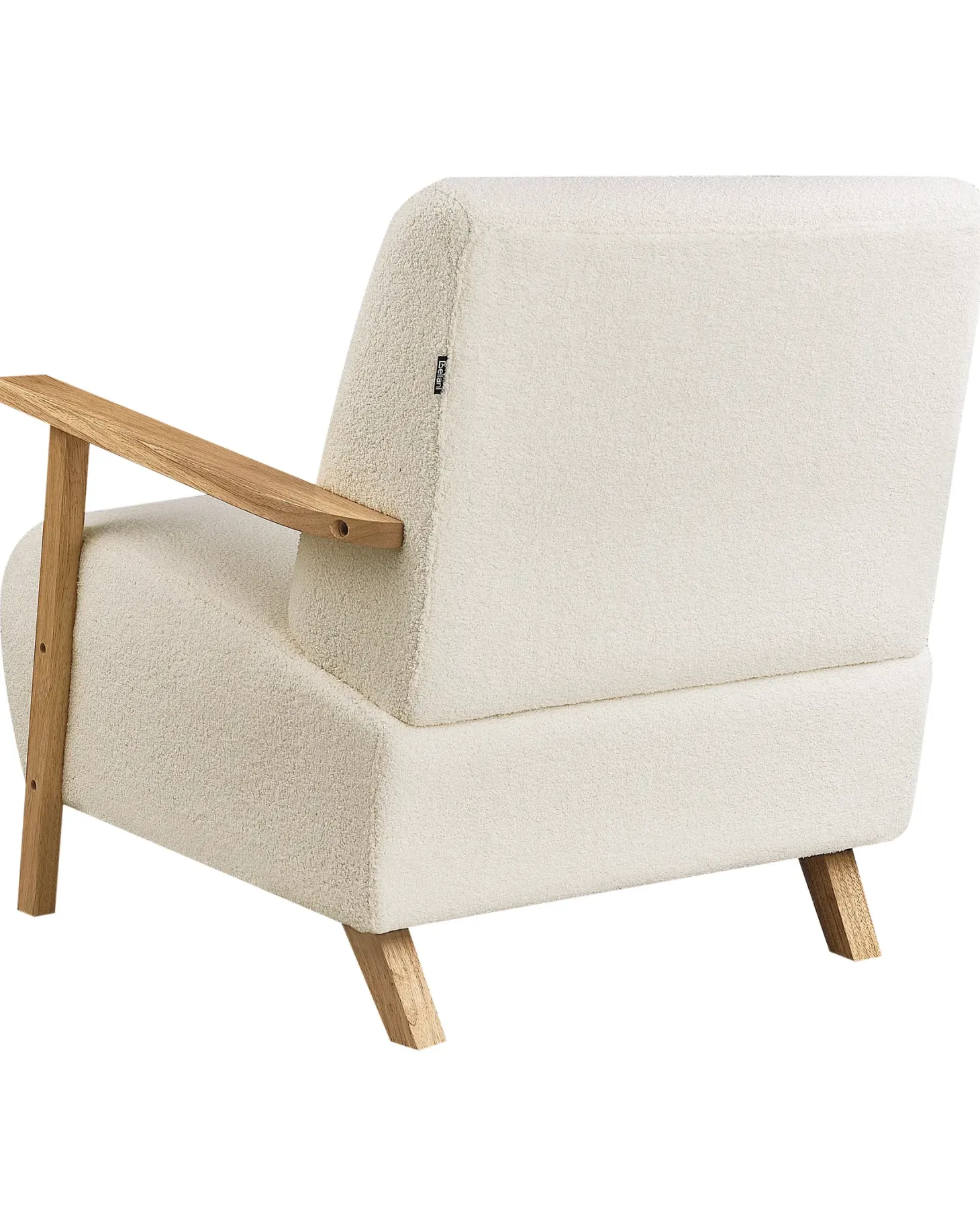 Lænestol LESJA Boucle Lys Beige