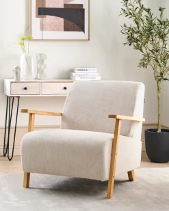 Lænestol LESJA Lys Beige