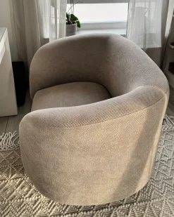 Lænestol LOEN Brungrå