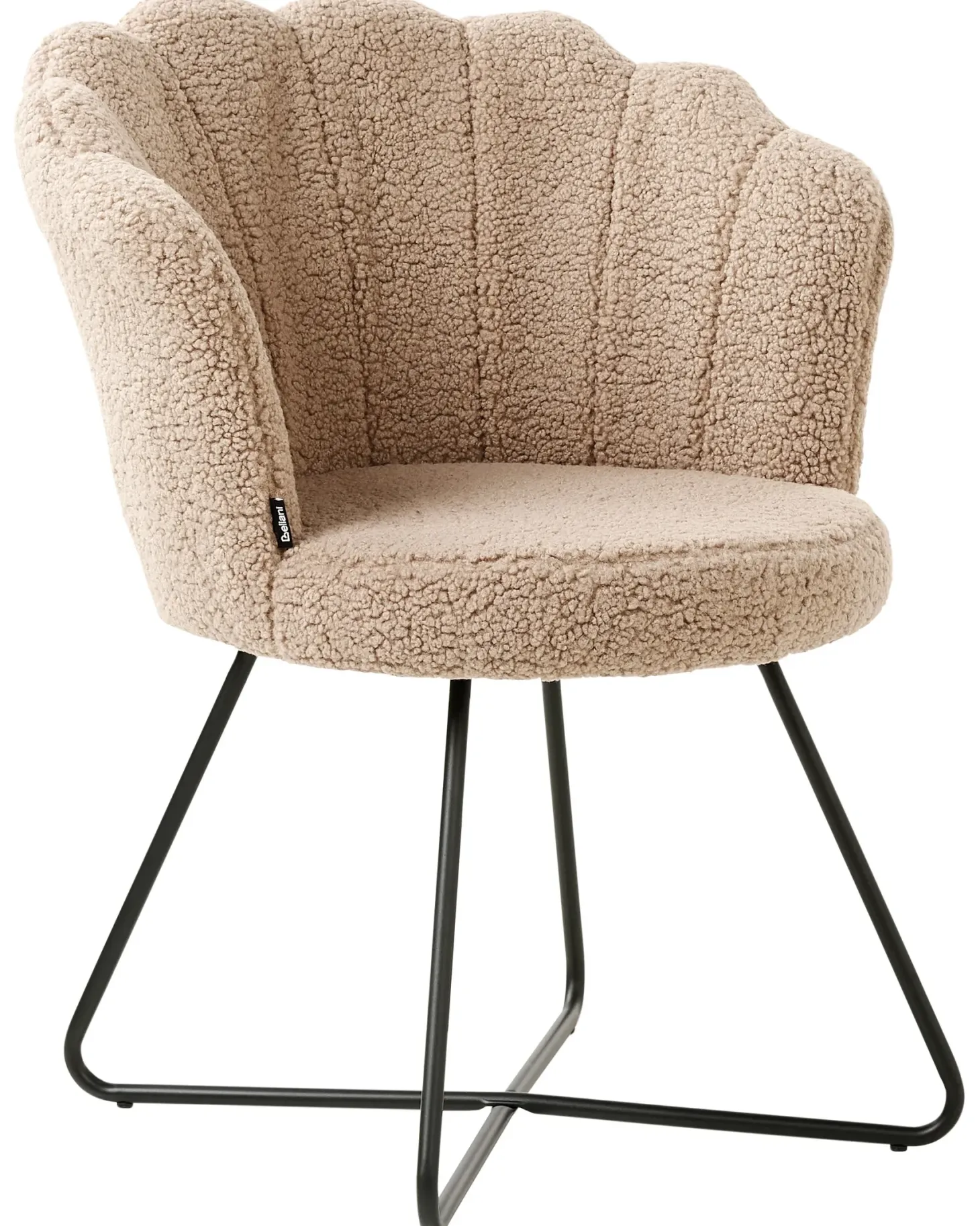 Lænestol LOVELOCK Boucle Beige