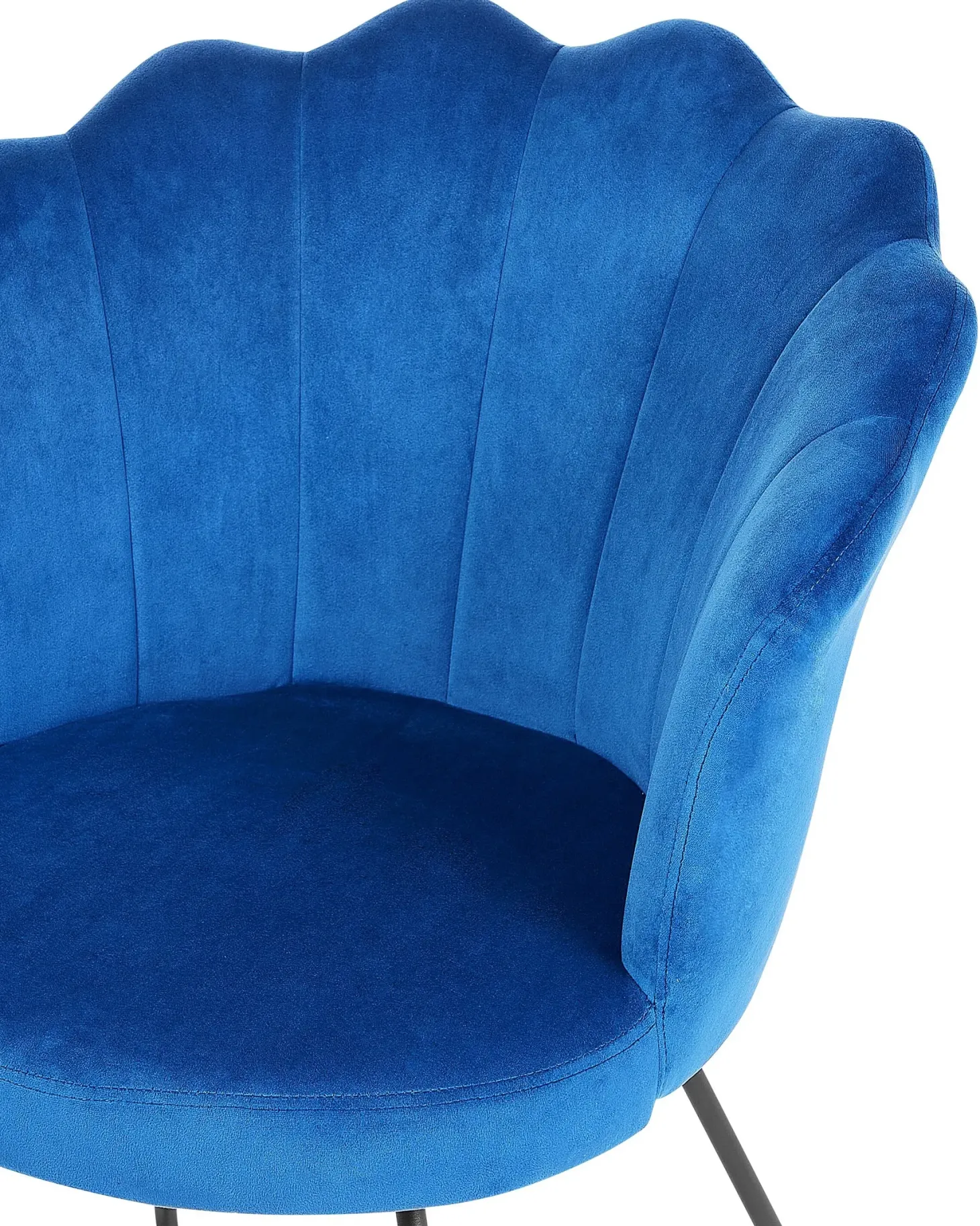 Lænestol LOVELOCK Velour Navy Blå