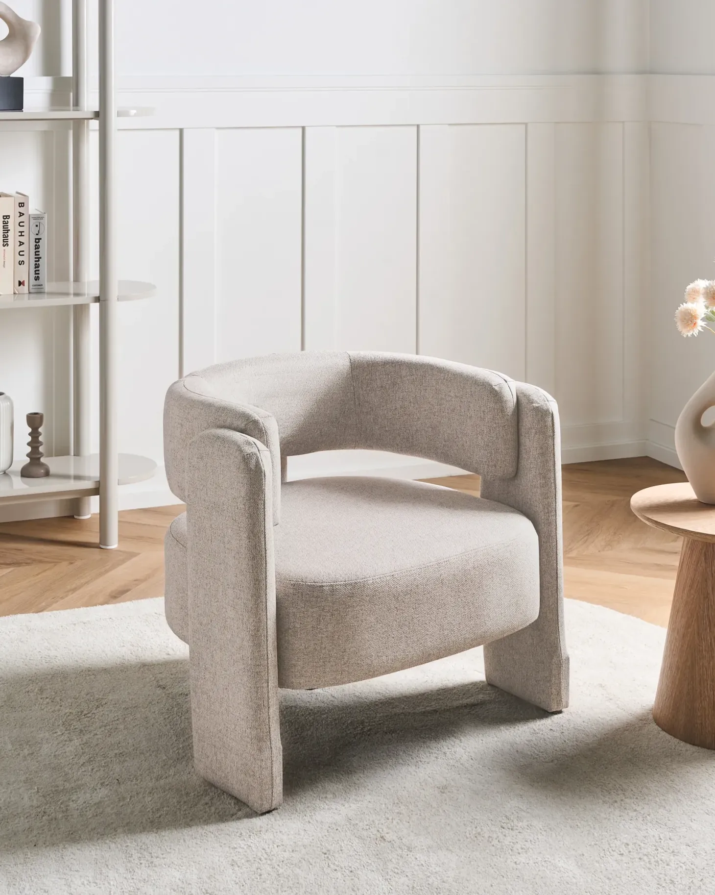 Lænestol MAGGEBY Beige