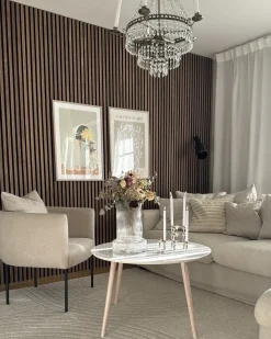 Lænestol MALMOS Lys Beige