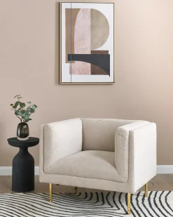 Lænestol MOEN Beige