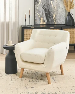 Lænestol MOTALA Lys Beige