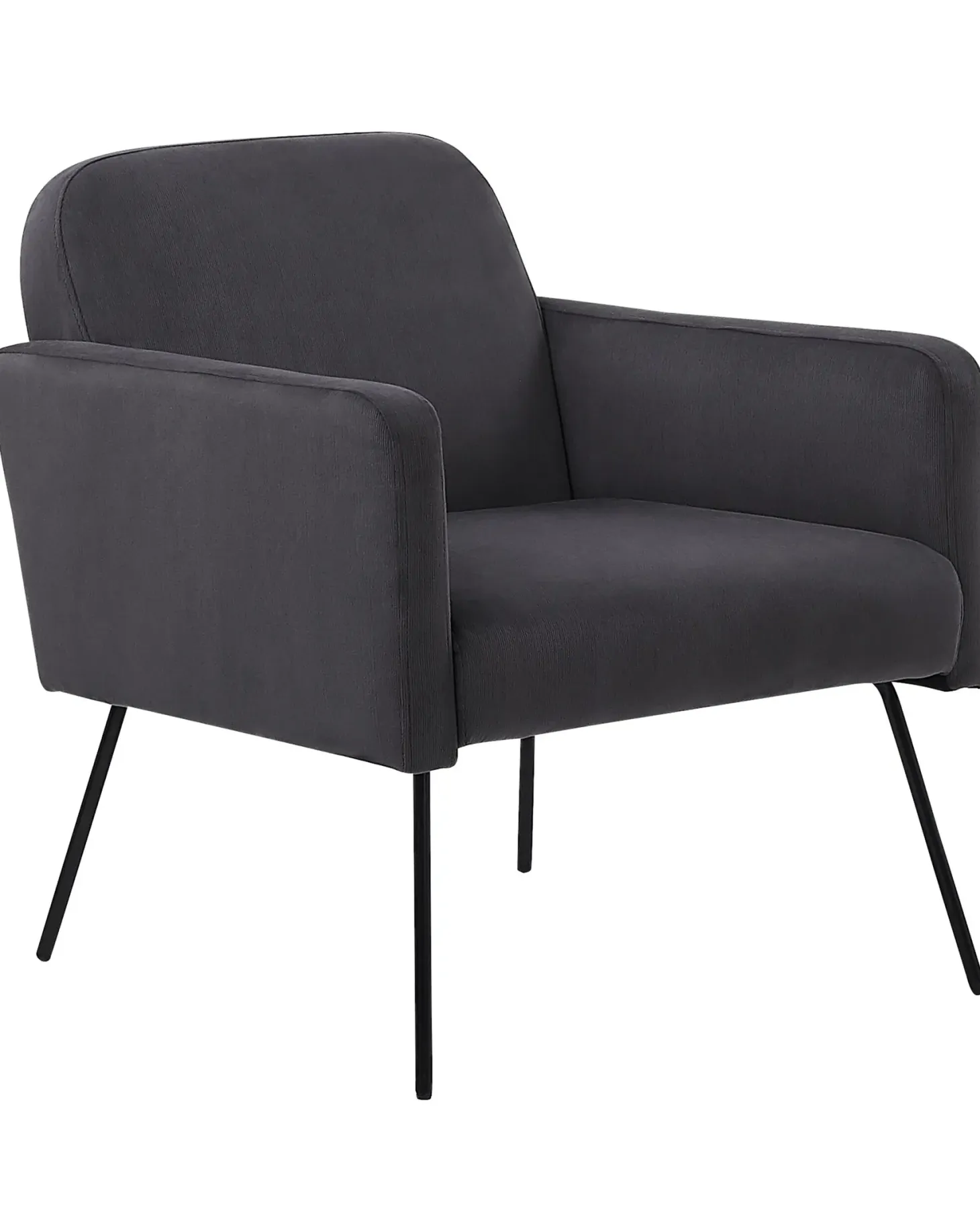 Lænestol NARKEN Velour Grå