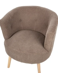 Lænestol ODENZEN Boucle Brun