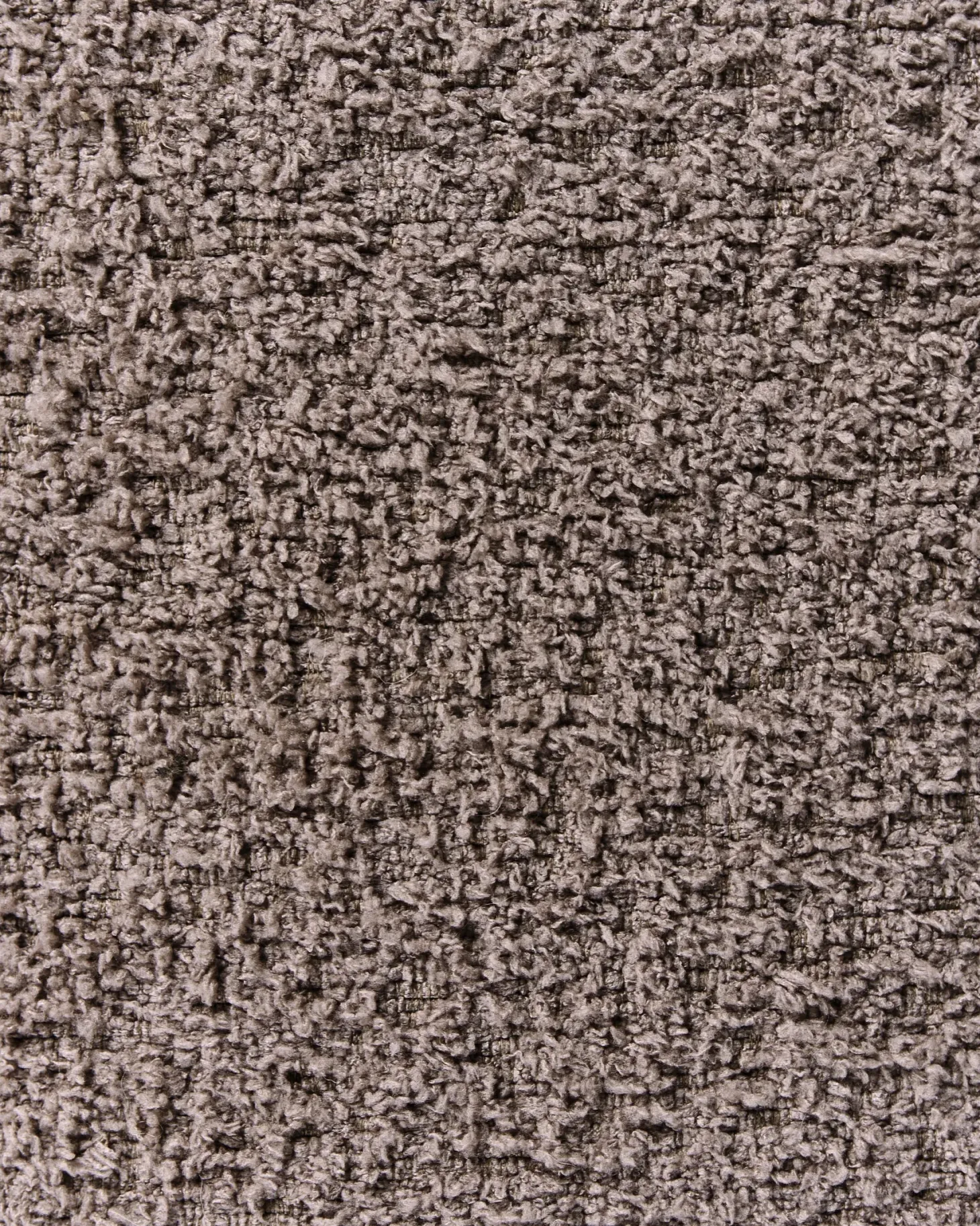 Lænestol ODNES Boucle Brungrå