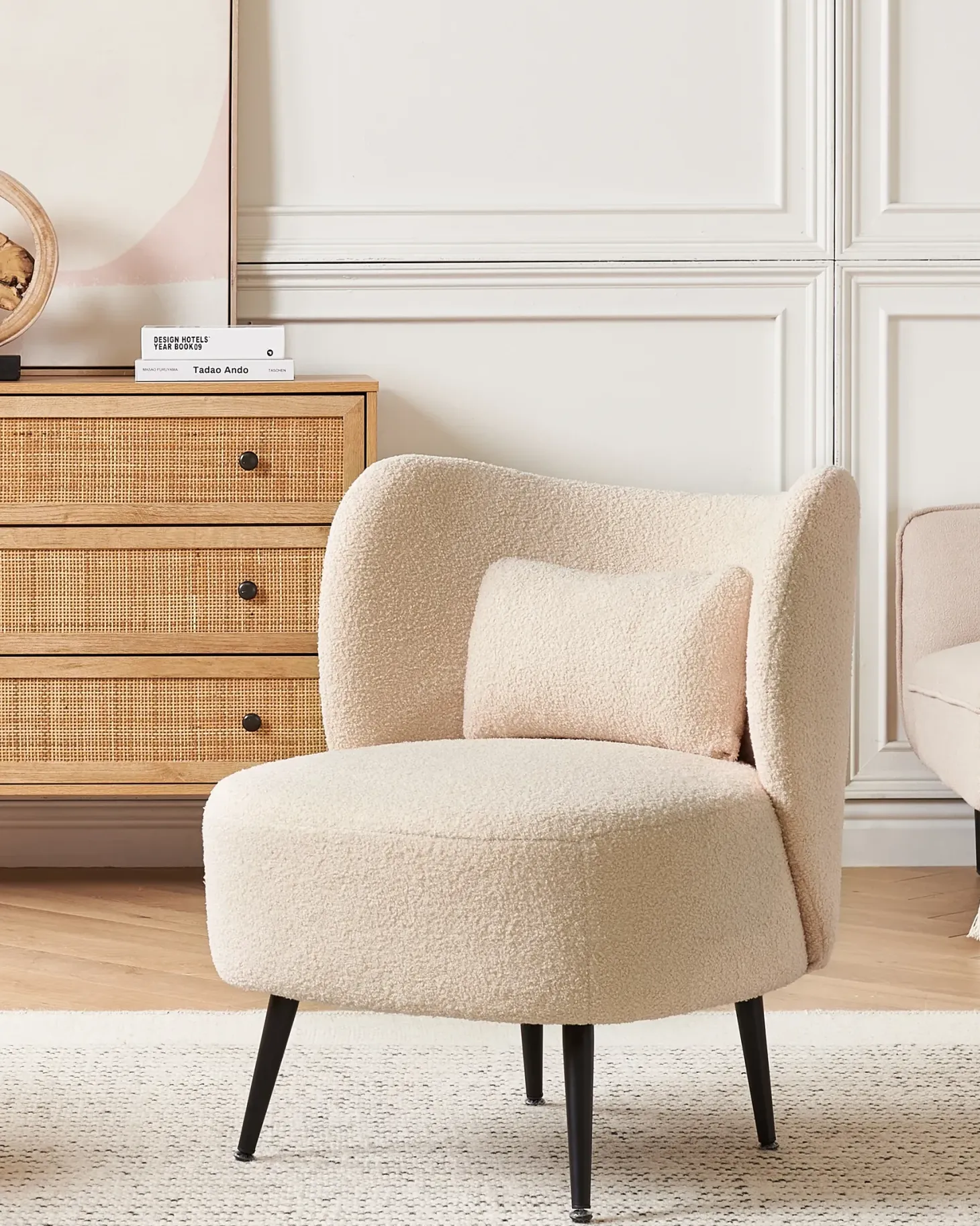 Lænestol OTSBY Boucle Beige