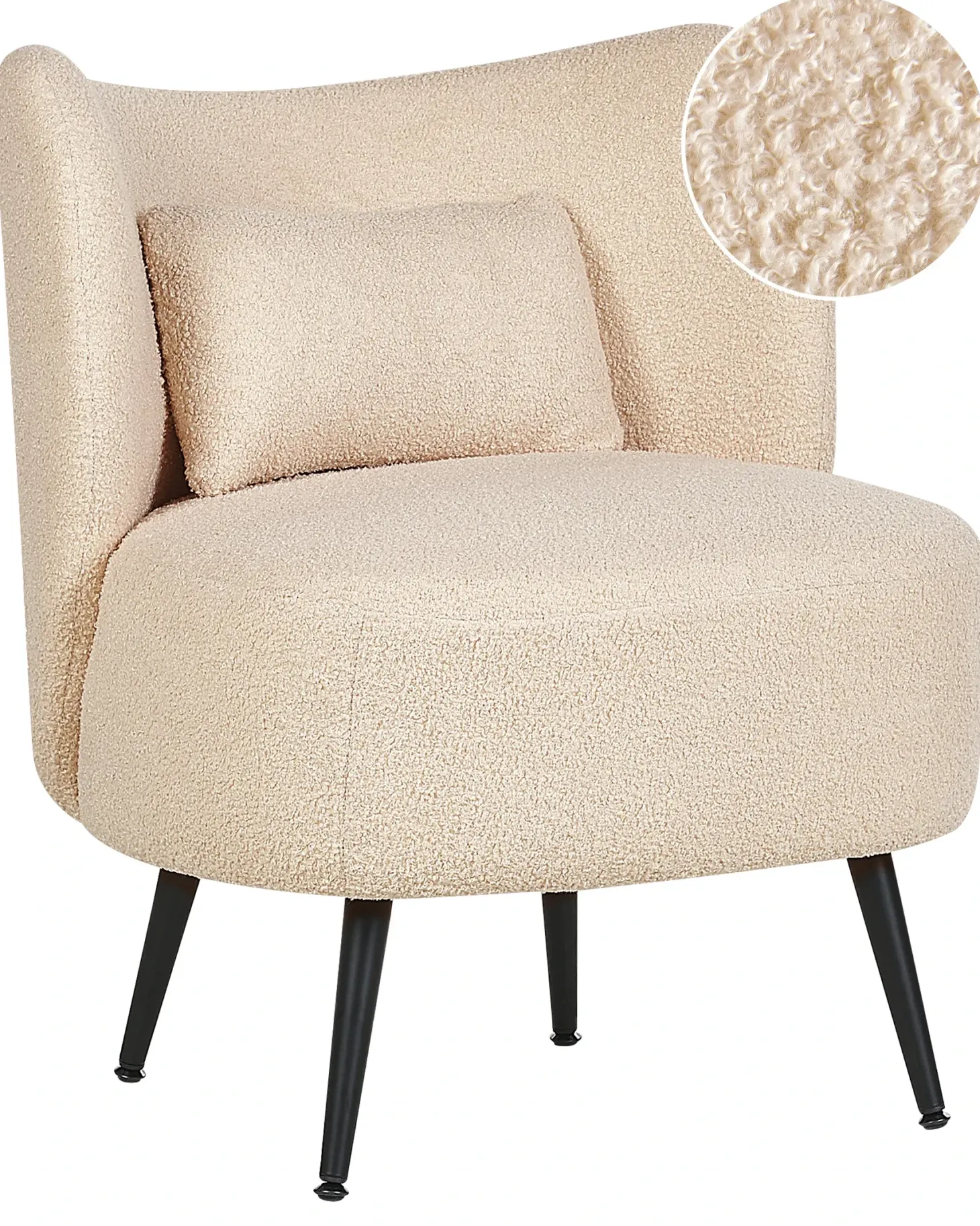 Lænestol OTSBY Boucle Beige