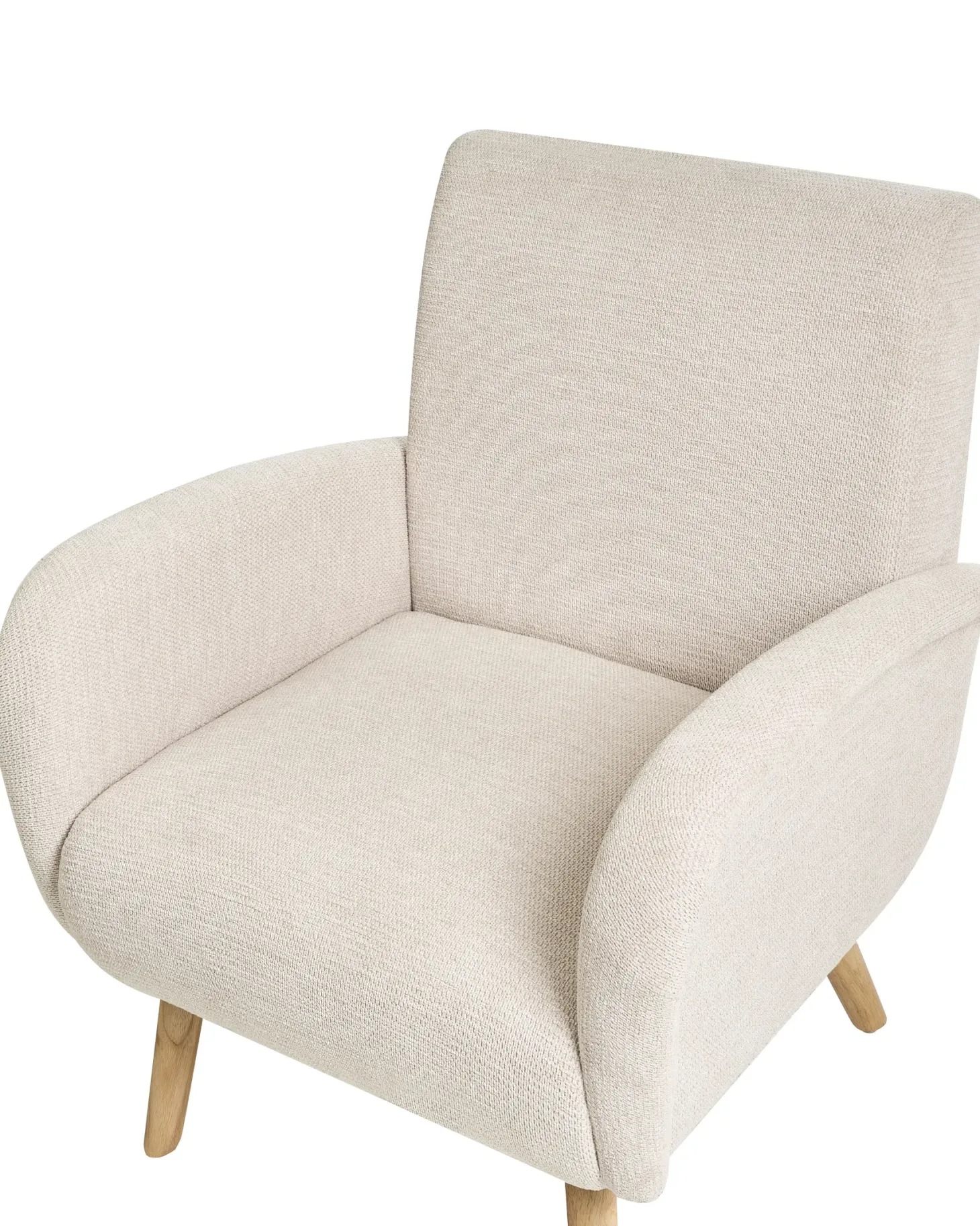 Lænestol PLASSEN Lys Beige