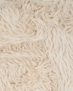 Lænestol SKOVDE Kunstig pels Lys Beige