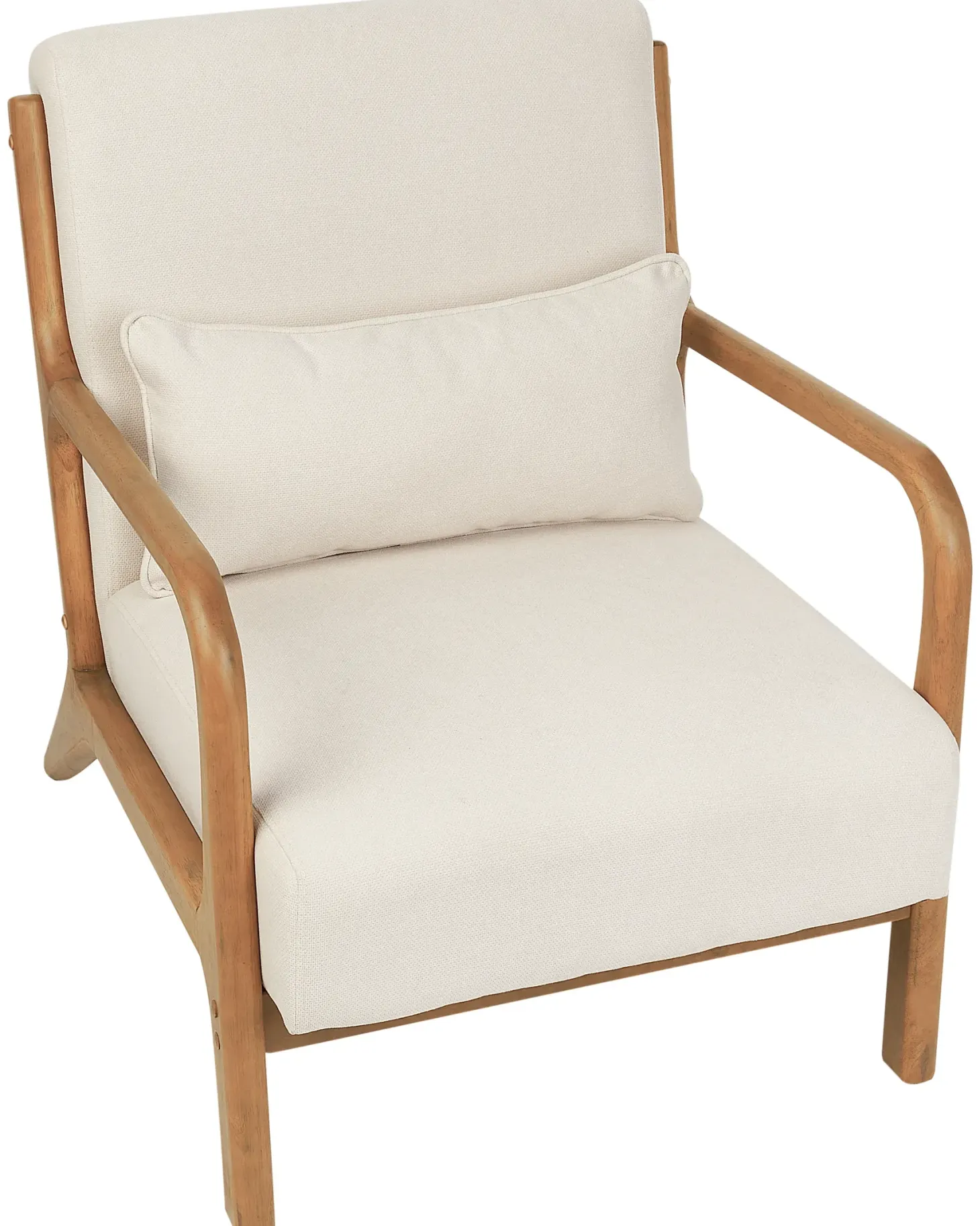 Lænestol SKOVDE Lys Beige