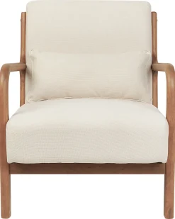 Lænestol SKOVDE Lys Beige