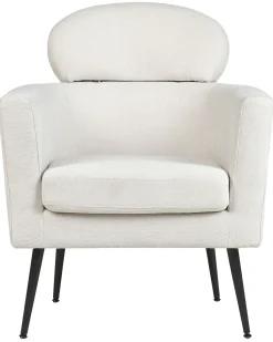 Lænestol SOBY Cremehvid