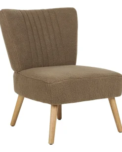 Lænestol VAASA Boucle Brun