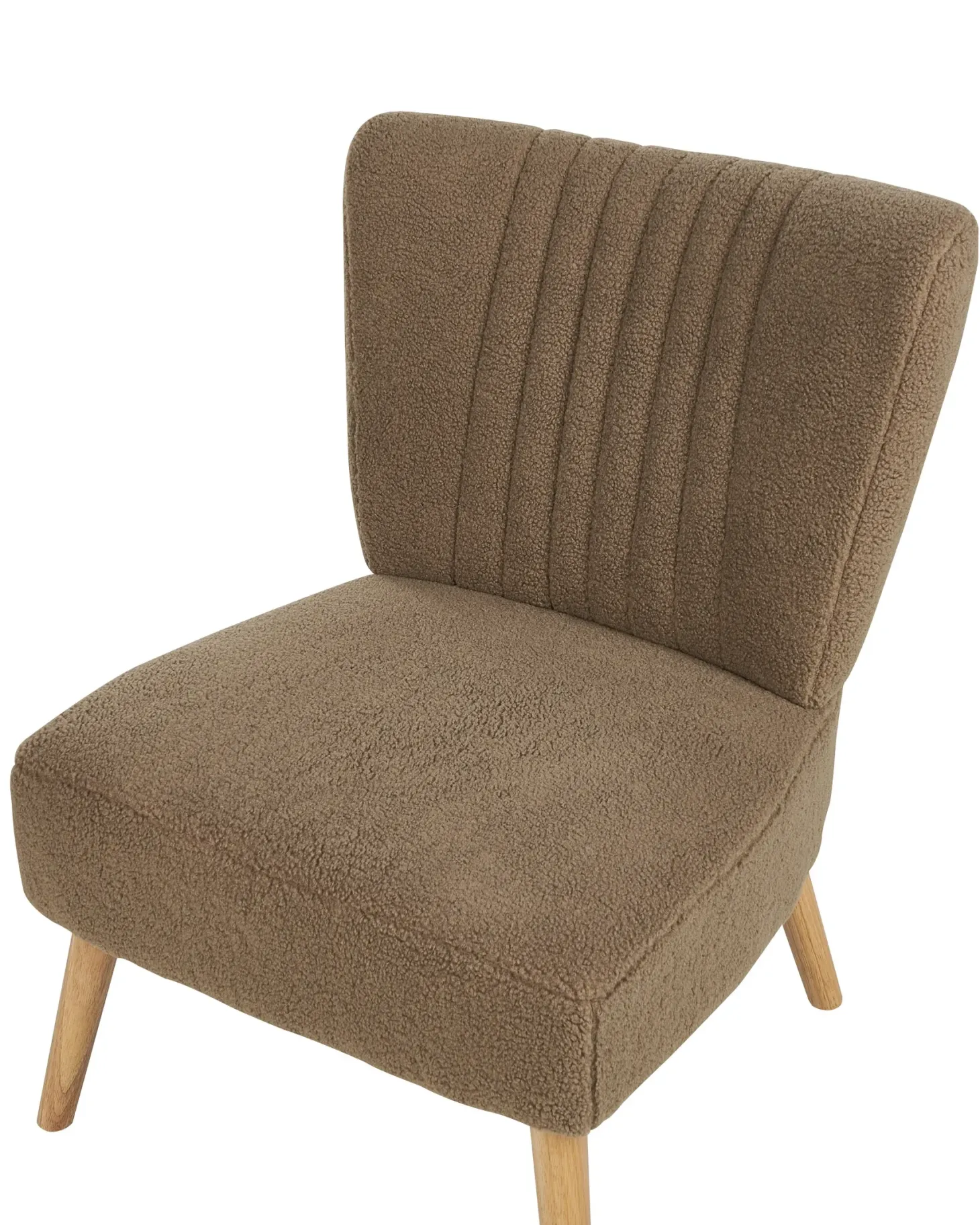 Lænestol VAASA Boucle Brun