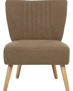 Lænestol VAASA Boucle Brun