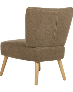 Lænestol VAASA Boucle Brun