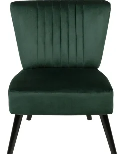 Lænestol VAASA Velour Smaragdgrøn
