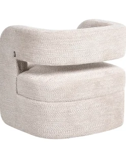 Lænestol VIDSEL Chenille Beige