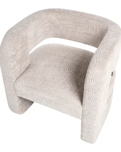 Lænestol VIDSEL Chenille Beige