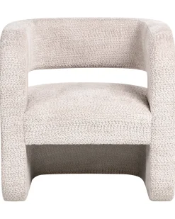 Lænestol VIDSEL Chenille Beige