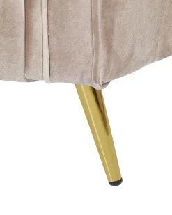 Lænestol VIETAS Velour Brungrå
