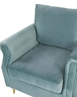 Lænestol VIETAS Velour Mintgrøn