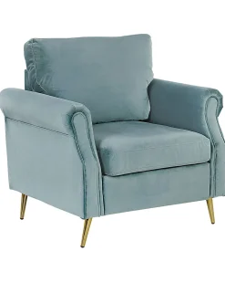 Lænestol VIETAS Velour Mintgrøn