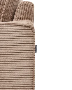 Lænestol VIND Fløjl Beige