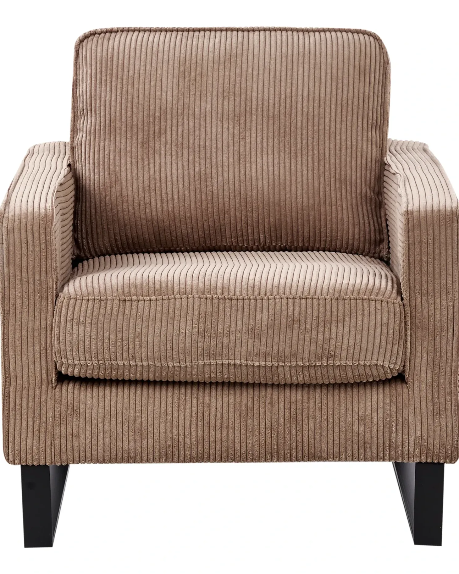 Lænestol VIND Fløjl Beige