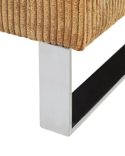 Lænestol VIND Fløjl Lysebrun