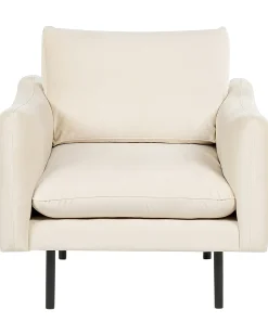 Lænestol VINTERBRO Velour Lys Beige