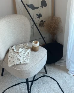 Lænestol VOSS Boucle Lys Beige