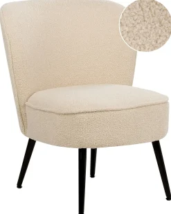 Lænestol VOSS Boucle Lys Beige